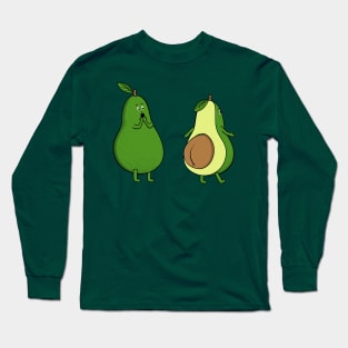 Avocado Butt Exposed Long Sleeve T-Shirt